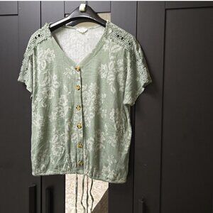 Como Blu Soft Cotton Blouse